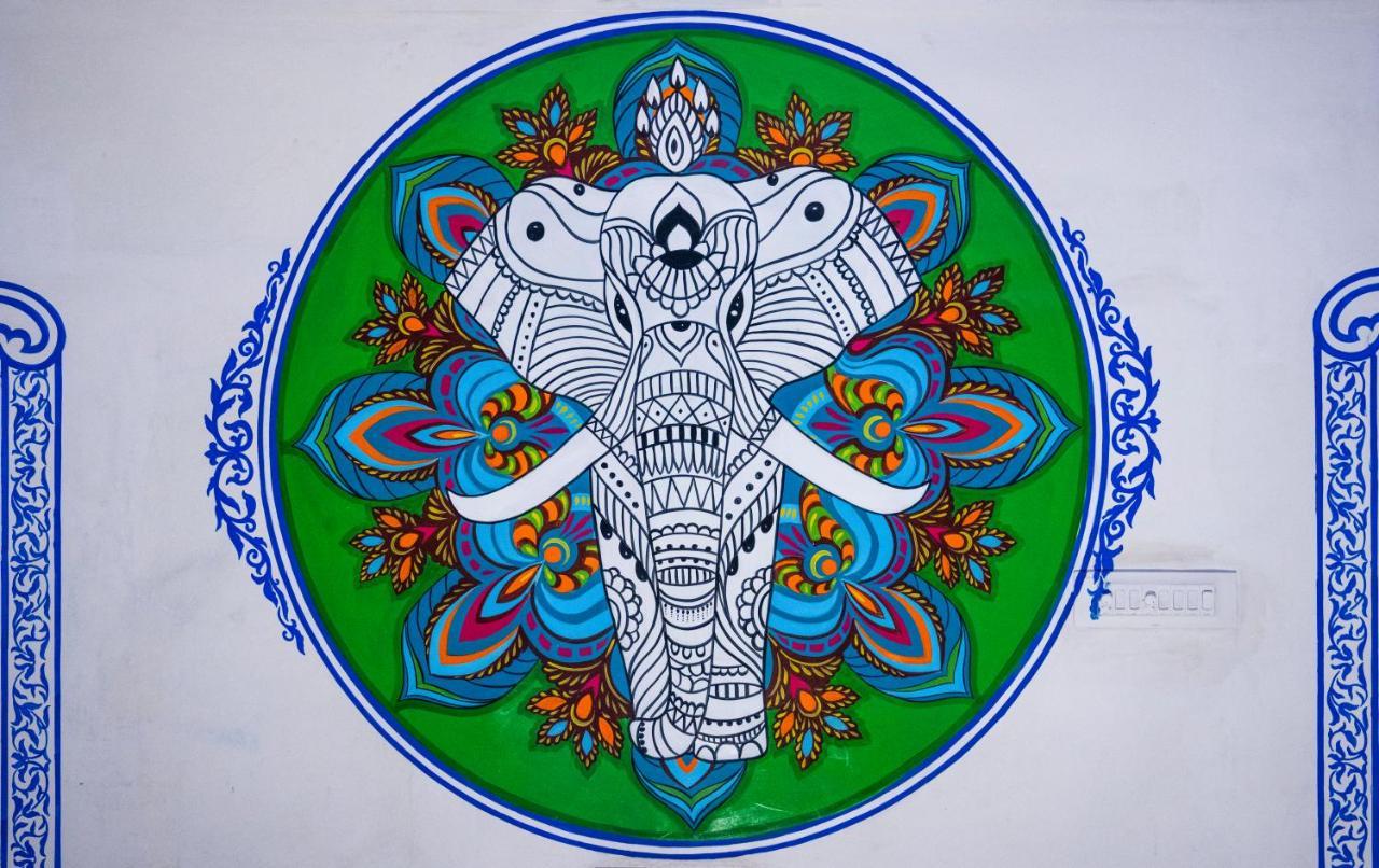 הוסטל ג'איפור Mandala Bagpacker Circle מראה חיצוני תמונה